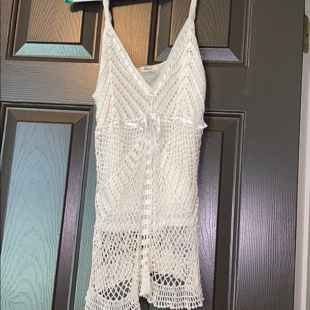 Lace tank top